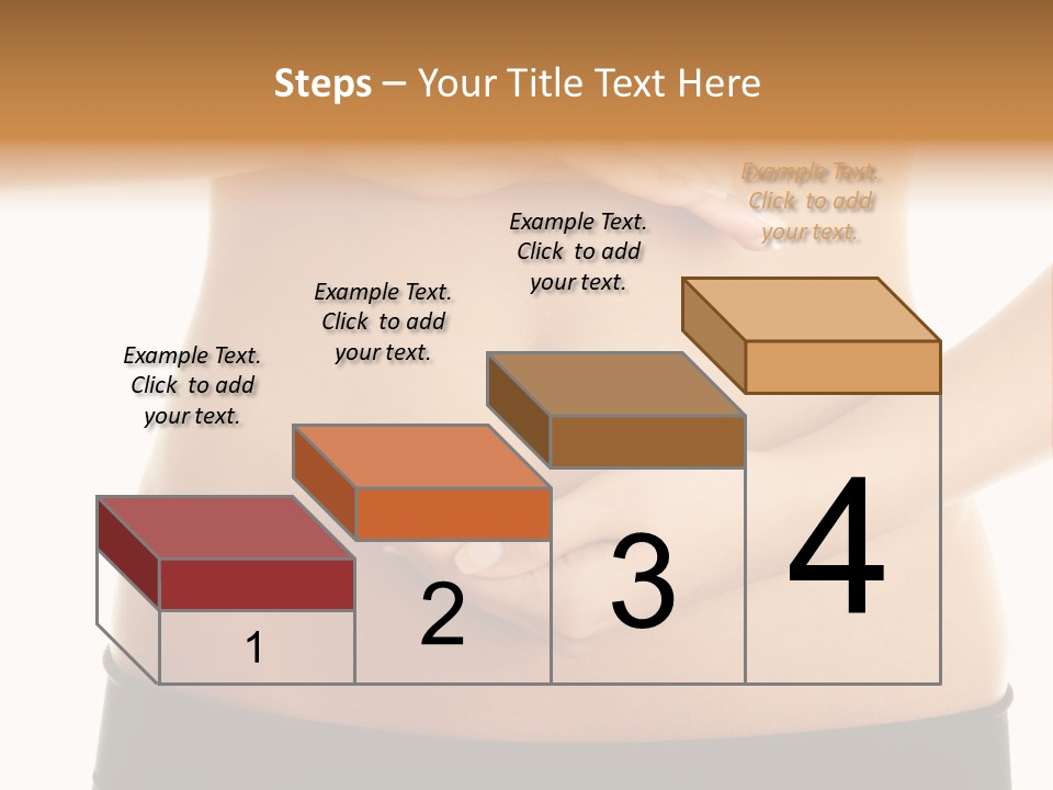 Body Black Slimming PowerPoint Template