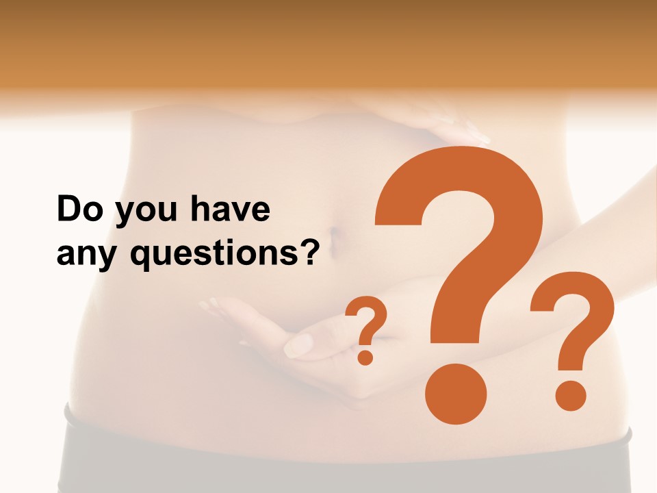 Body Black Slimming PowerPoint Template