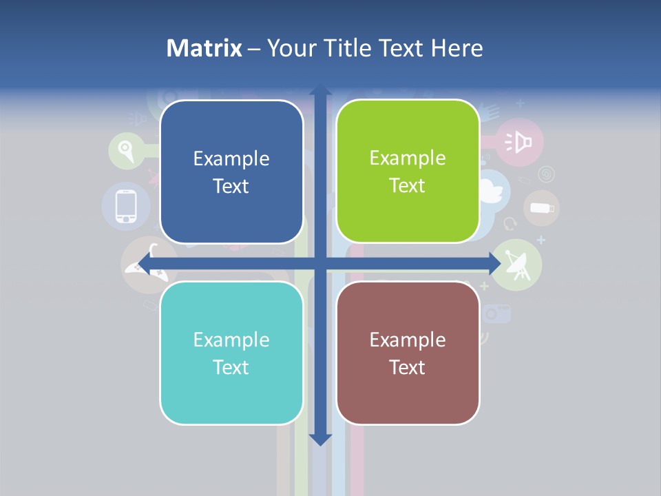 People Network Tree Social Media PowerPoint Template