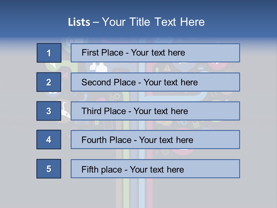 People Network Tree Social Media PowerPoint Template