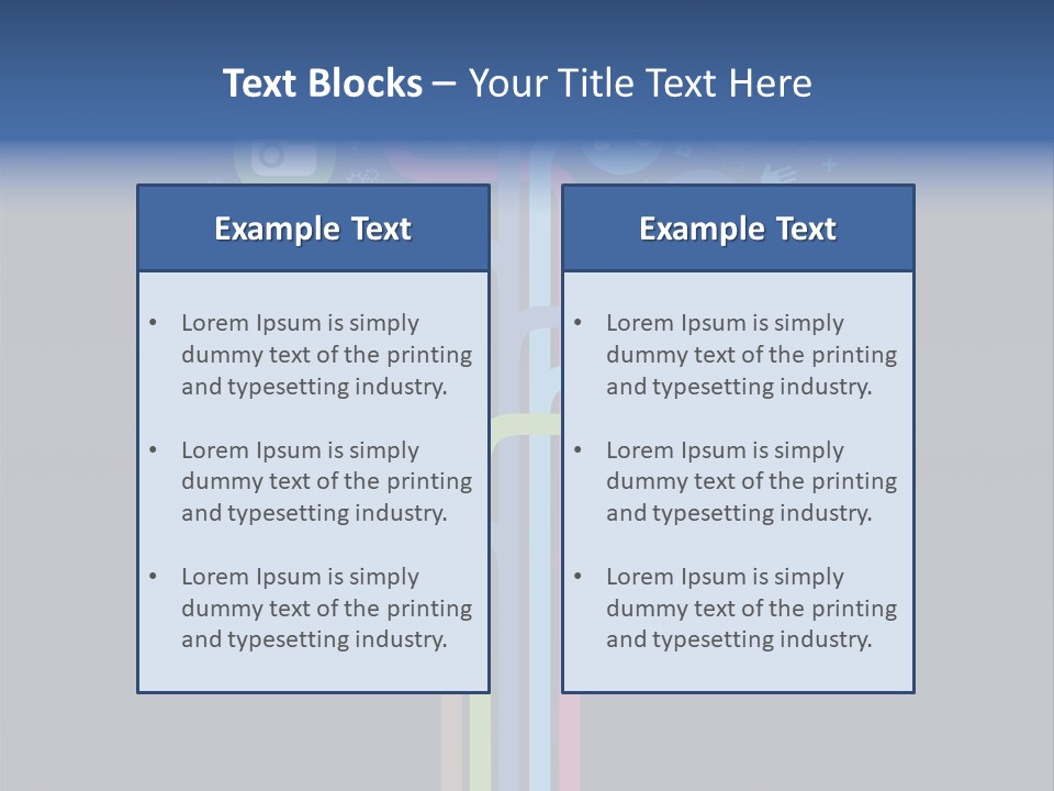 People Network Tree Social Media PowerPoint Template