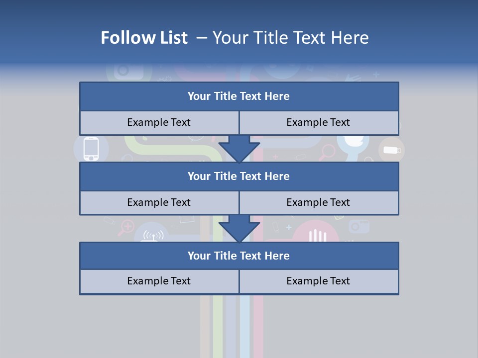People Network Tree Social Media PowerPoint Template