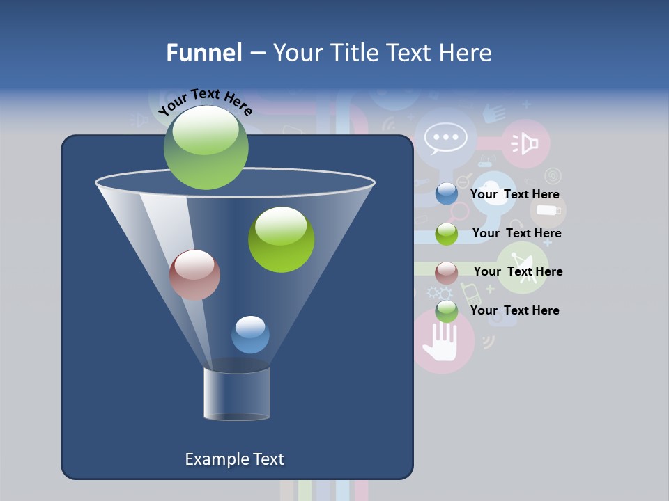 People Network Tree Social Media PowerPoint Template
