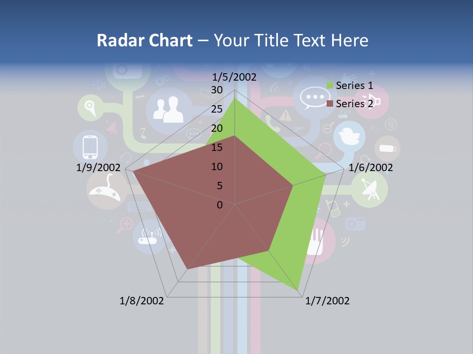 People Network Tree Social Media PowerPoint Template