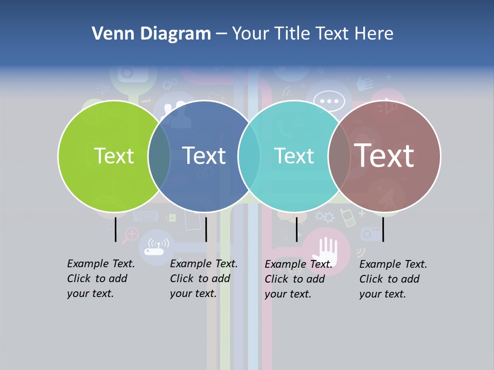 People Network Tree Social Media PowerPoint Template
