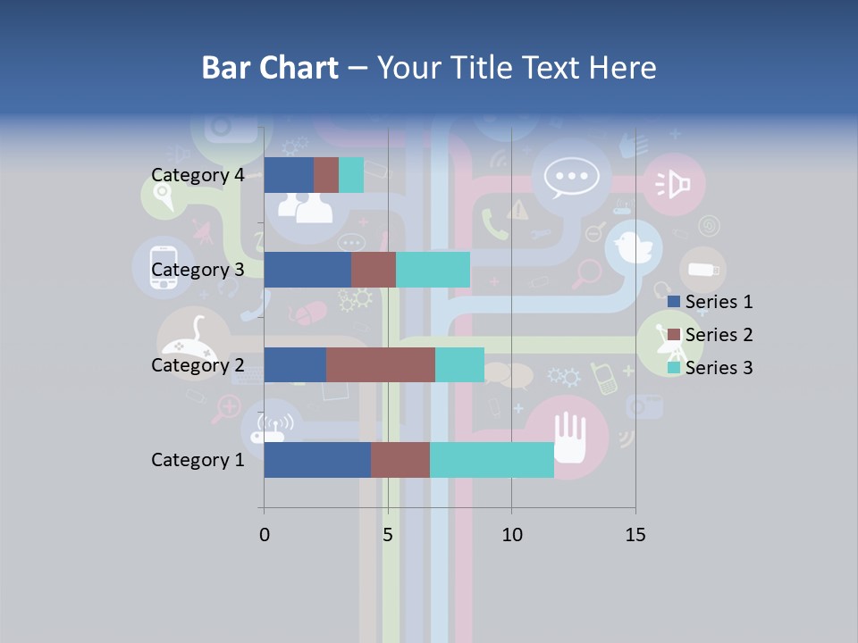People Network Tree Social Media PowerPoint Template