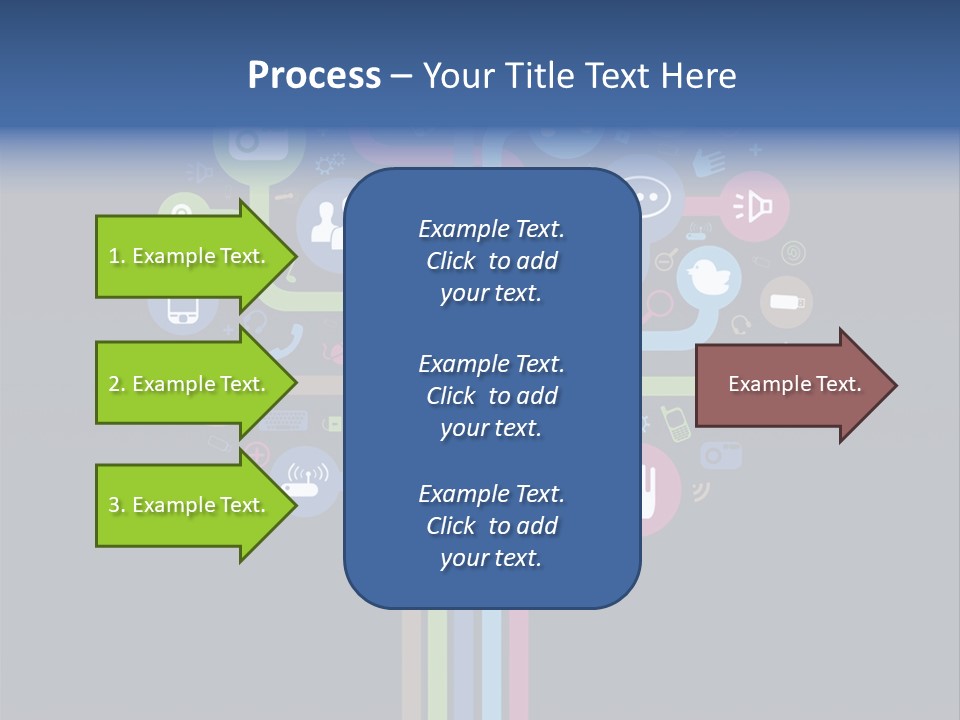 People Network Tree Social Media PowerPoint Template