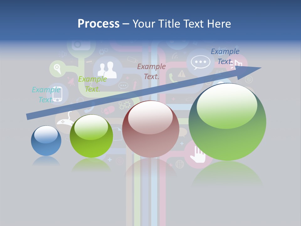 People Network Tree Social Media PowerPoint Template