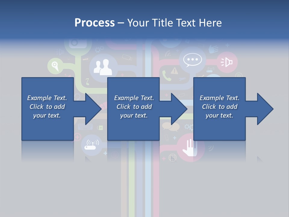 People Network Tree Social Media PowerPoint Template