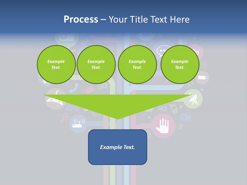 People Network Tree Social Media PowerPoint Template