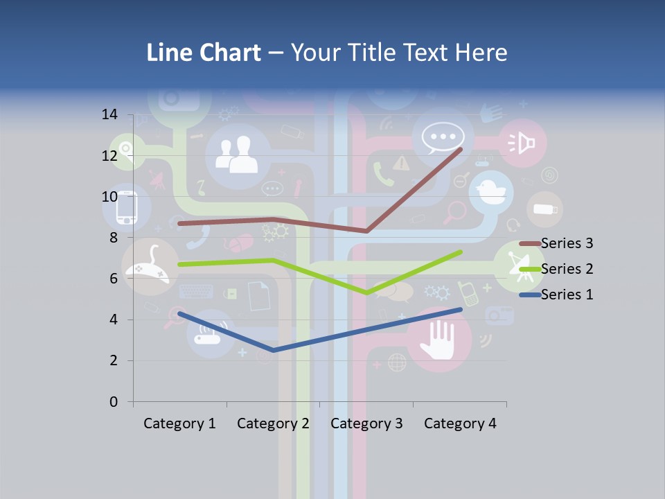 People Network Tree Social Media PowerPoint Template