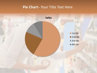 Lifestyle Shopaholic Supermarket PowerPoint Template