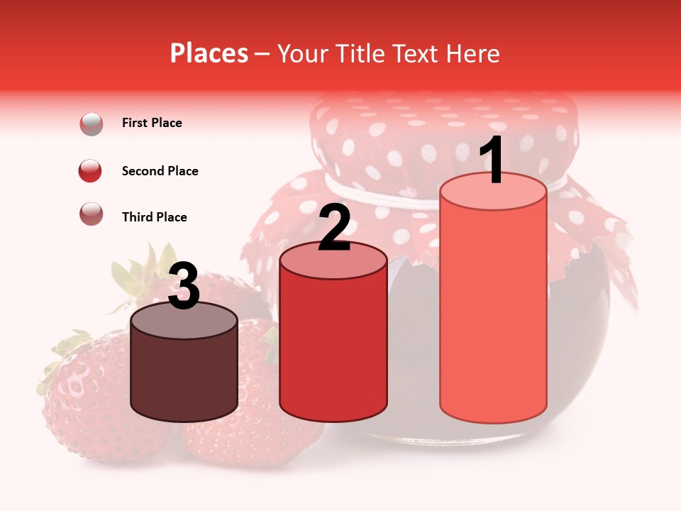 Confiture Dotted Red PowerPoint Template