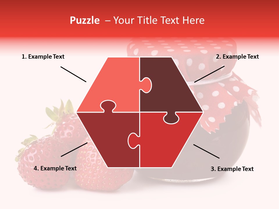 Confiture Dotted Red PowerPoint Template