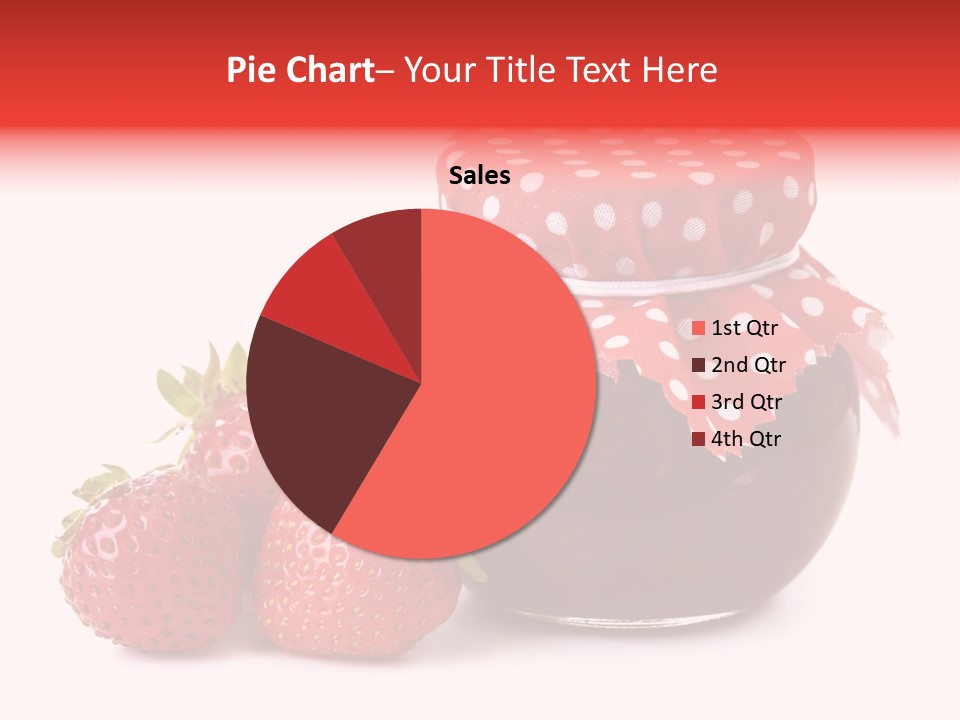Confiture Dotted Red PowerPoint Template