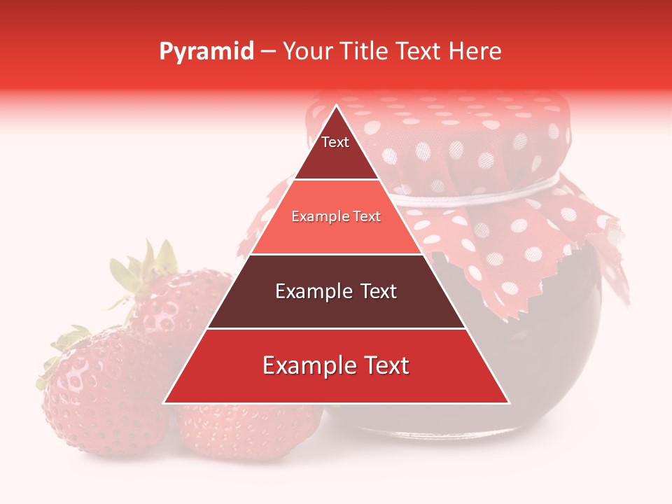 Confiture Dotted Red PowerPoint Template