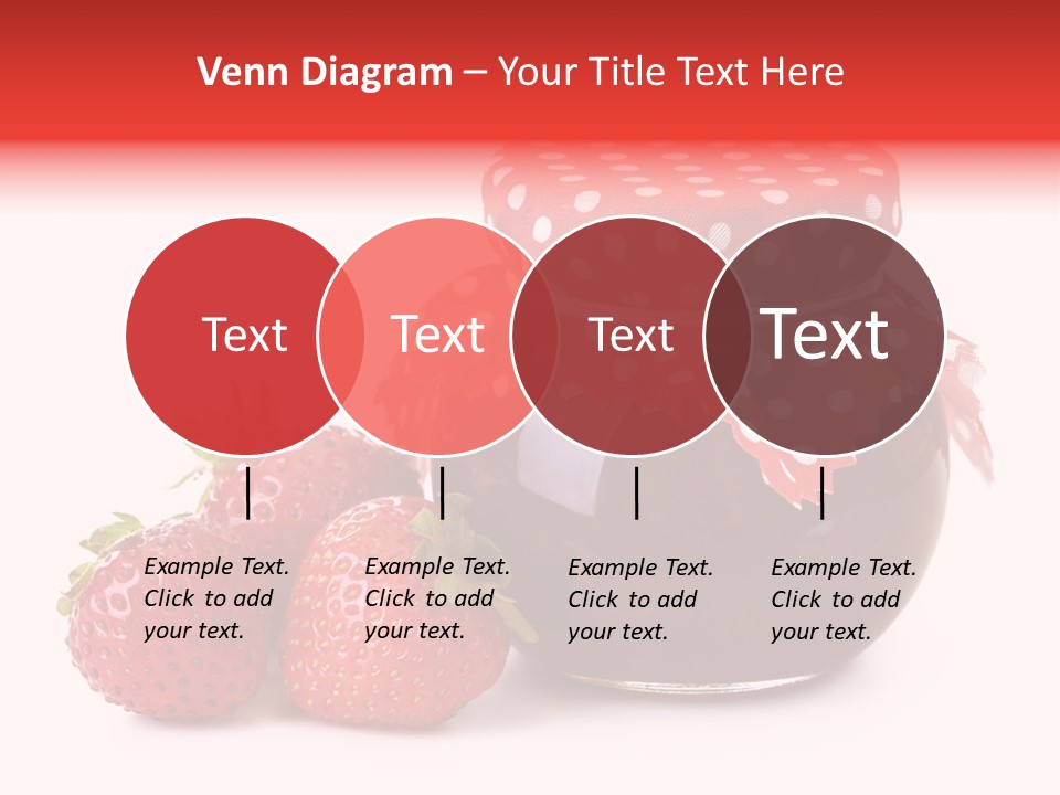 Confiture Dotted Red PowerPoint Template