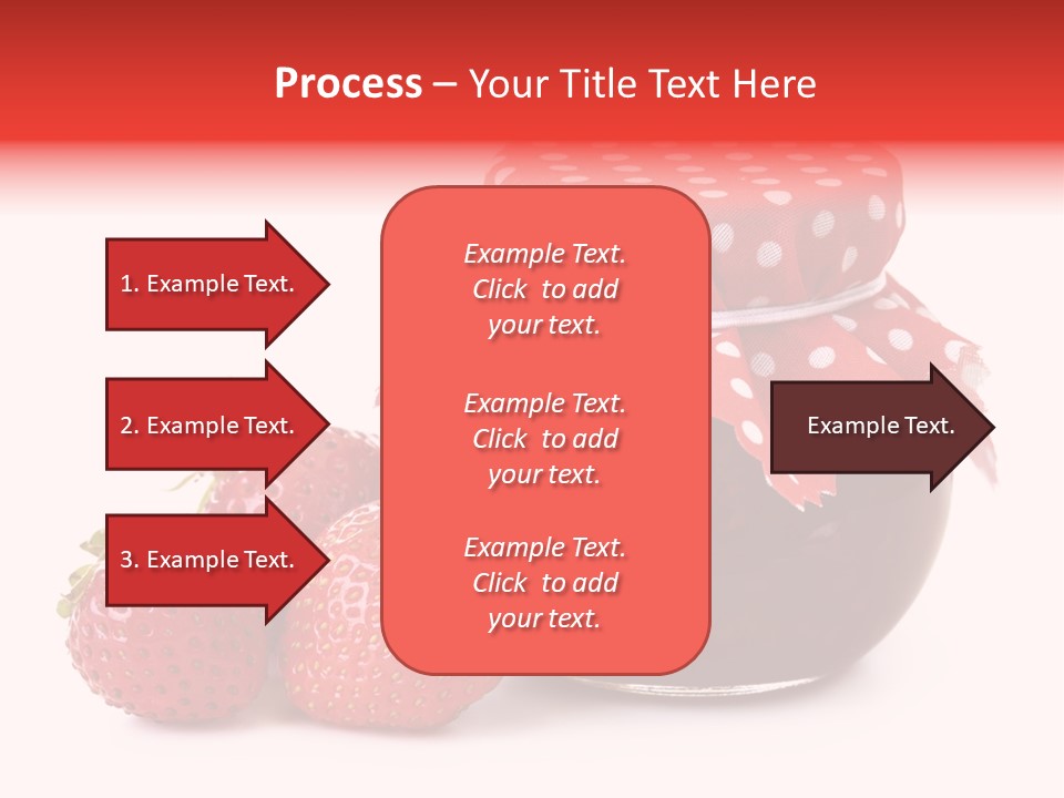 Confiture Dotted Red PowerPoint Template