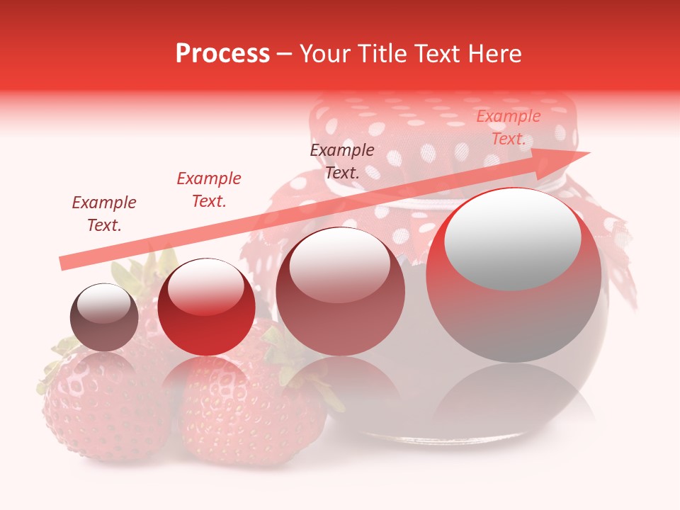 Confiture Dotted Red PowerPoint Template