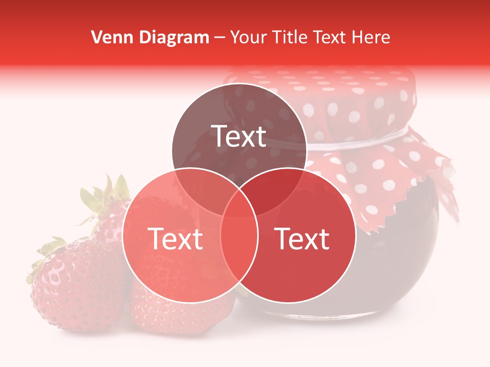 Confiture Dotted Red PowerPoint Template