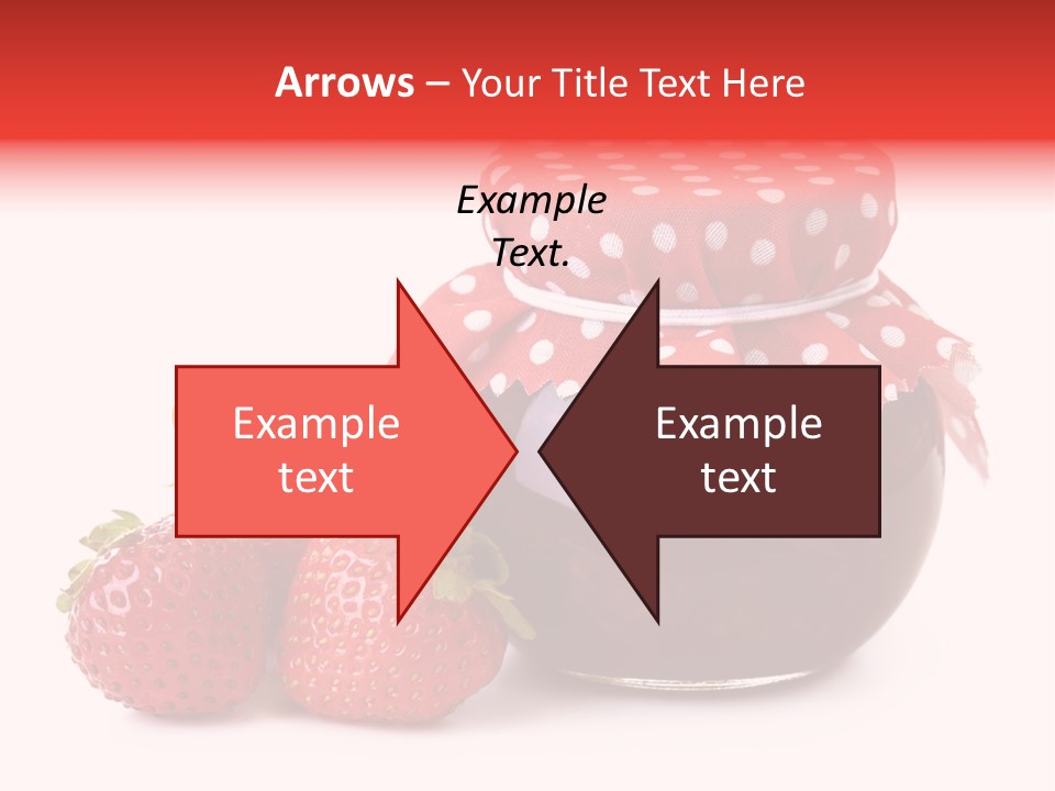 Confiture Dotted Red PowerPoint Template