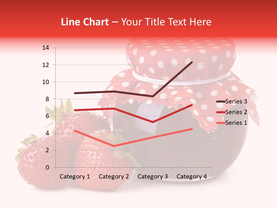 Confiture Dotted Red PowerPoint Template