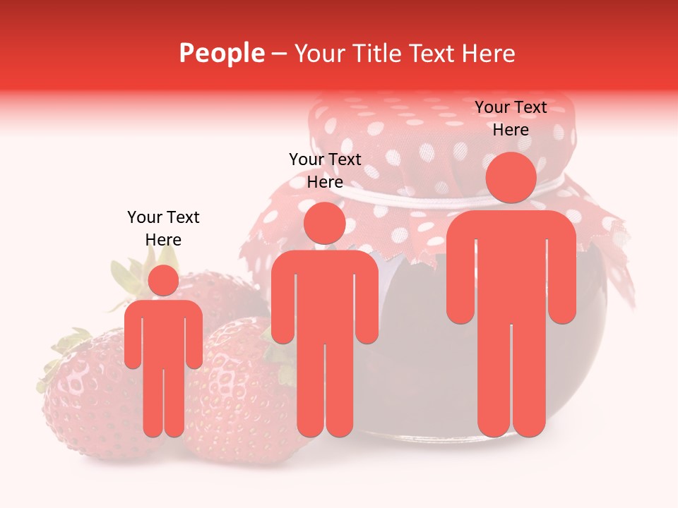 Confiture Dotted Red PowerPoint Template