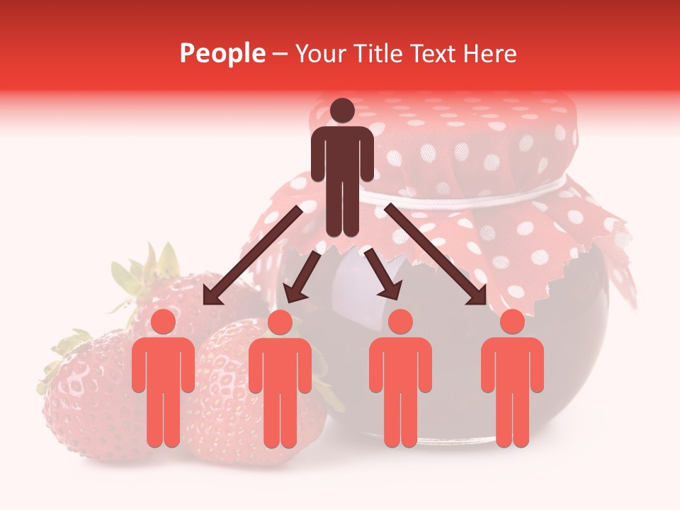 Confiture Dotted Red PowerPoint Template
