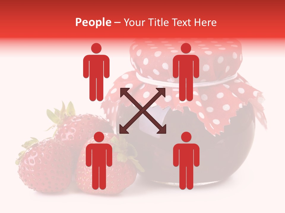 Confiture Dotted Red PowerPoint Template