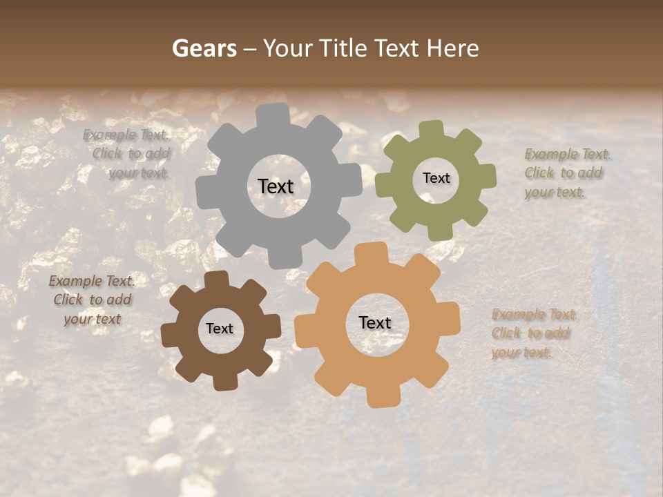 Kept Trade Primitive PowerPoint Template