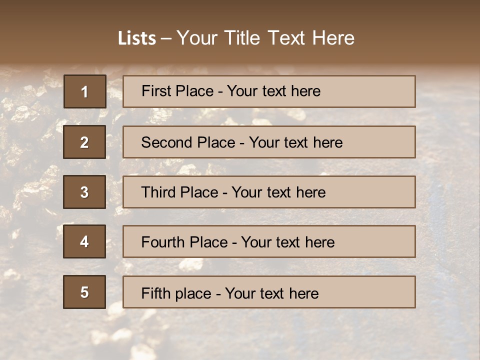 Kept Trade Primitive PowerPoint Template