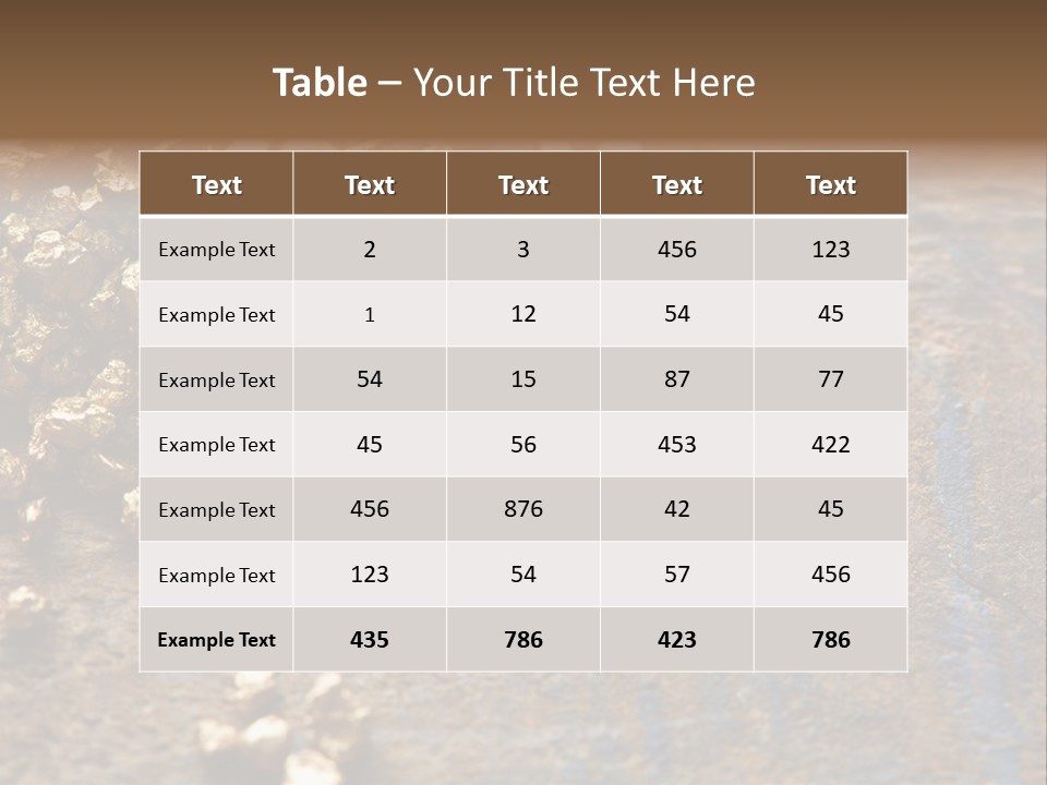 Kept Trade Primitive PowerPoint Template