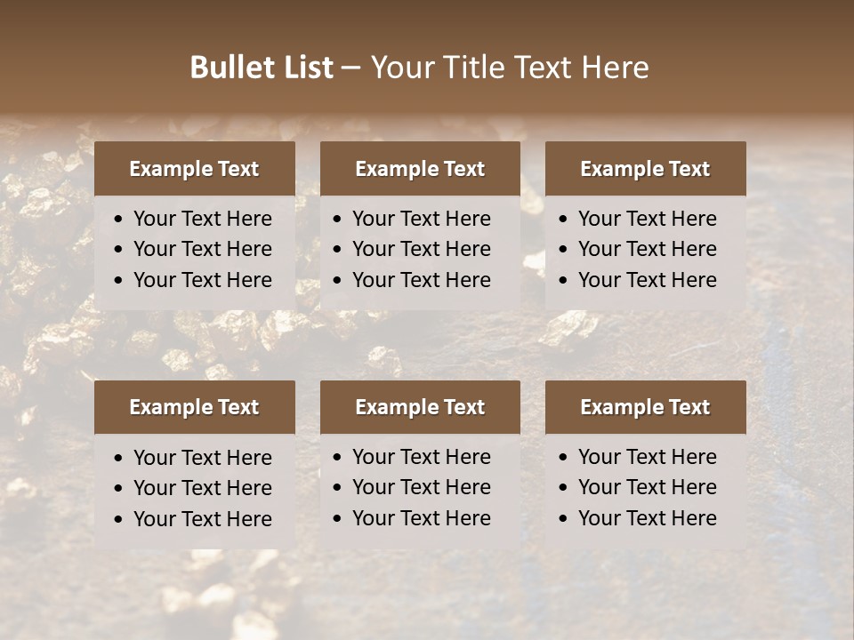 Kept Trade Primitive PowerPoint Template