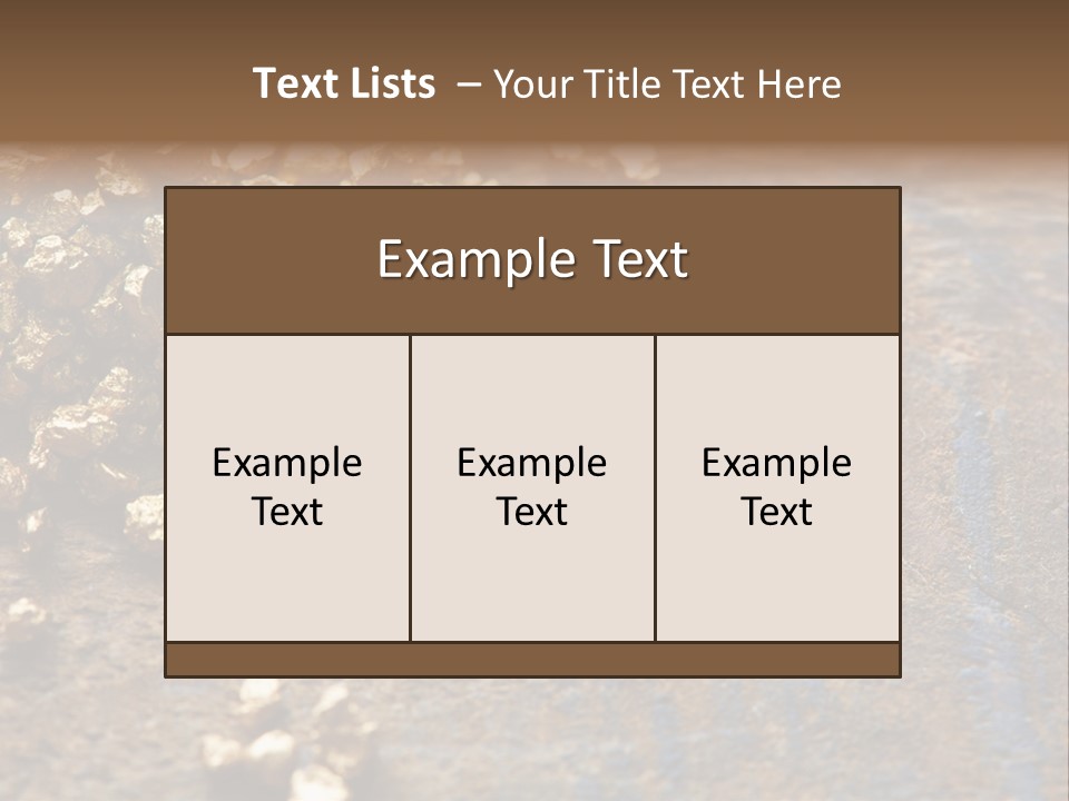 Kept Trade Primitive PowerPoint Template
