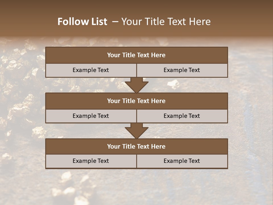 Kept Trade Primitive PowerPoint Template