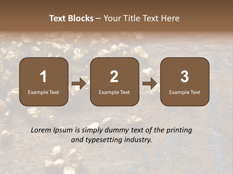 Kept Trade Primitive PowerPoint Template