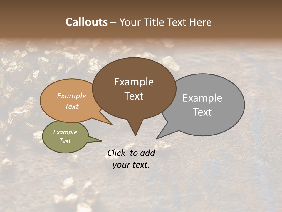Kept Trade Primitive PowerPoint Template