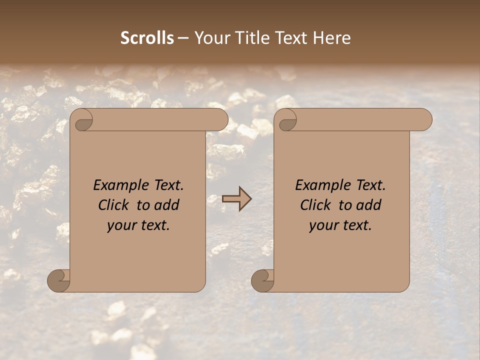 Kept Trade Primitive PowerPoint Template