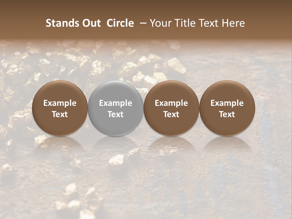 Kept Trade Primitive PowerPoint Template