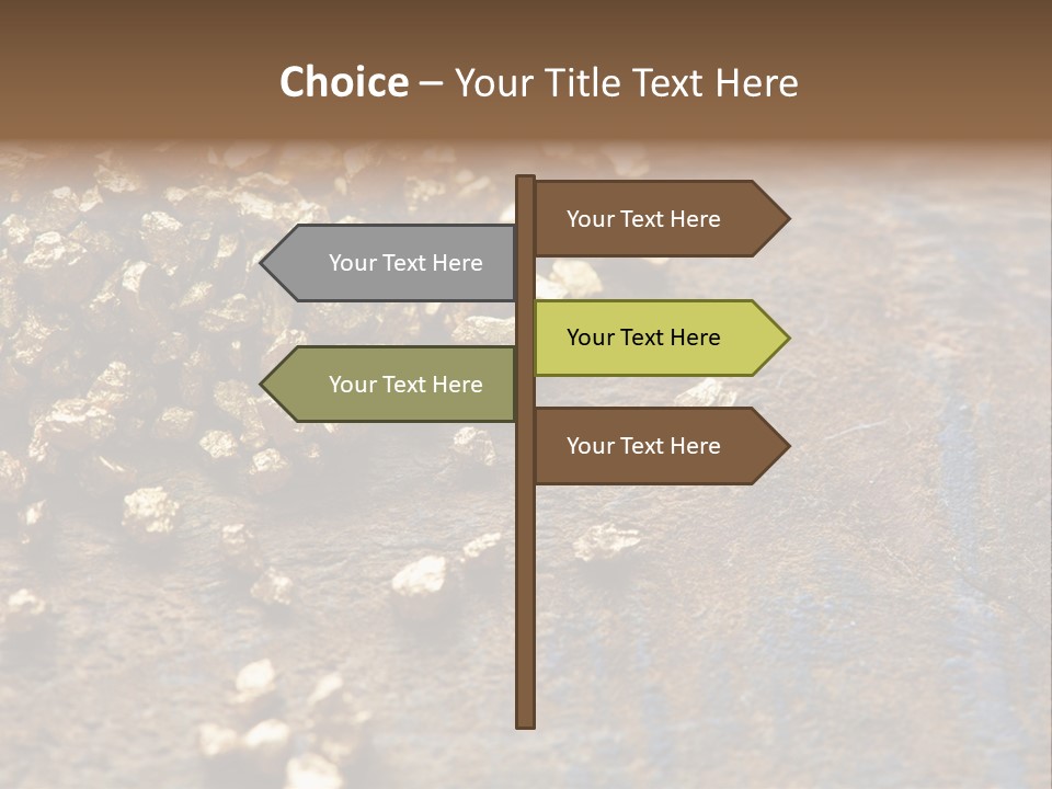 Kept Trade Primitive PowerPoint Template
