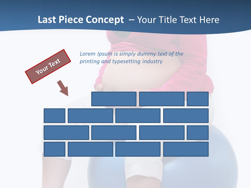 Health Care Overweight Caucasian PowerPoint Template