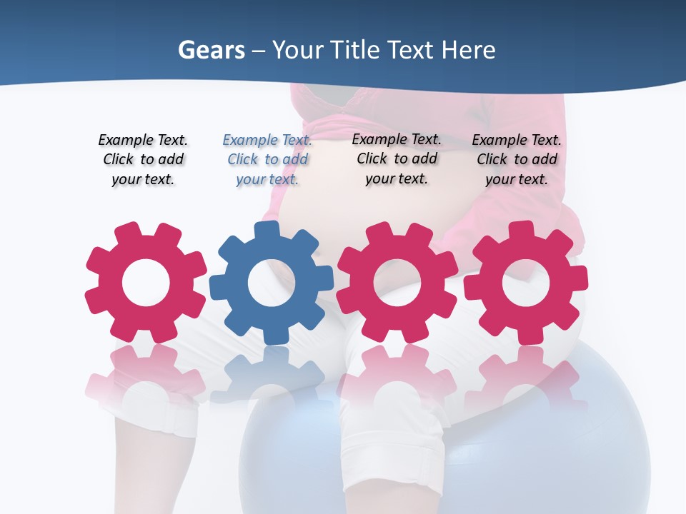 Health Care Overweight Caucasian PowerPoint Template