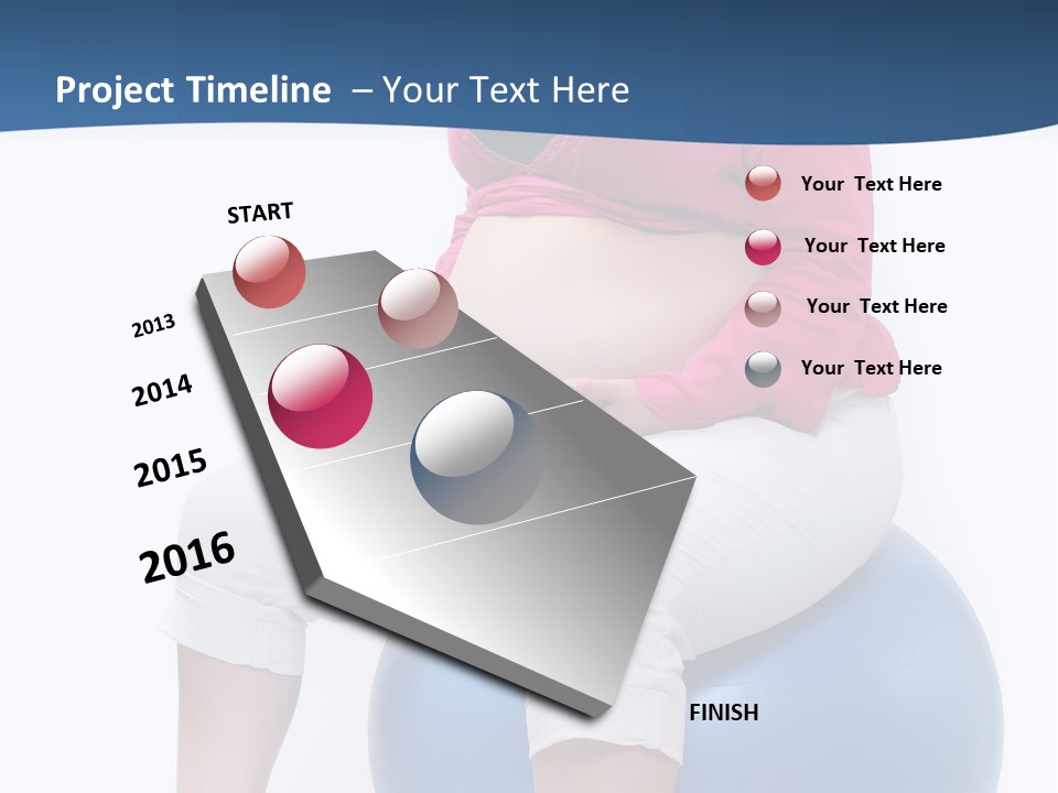 Health Care Overweight Caucasian PowerPoint Template
