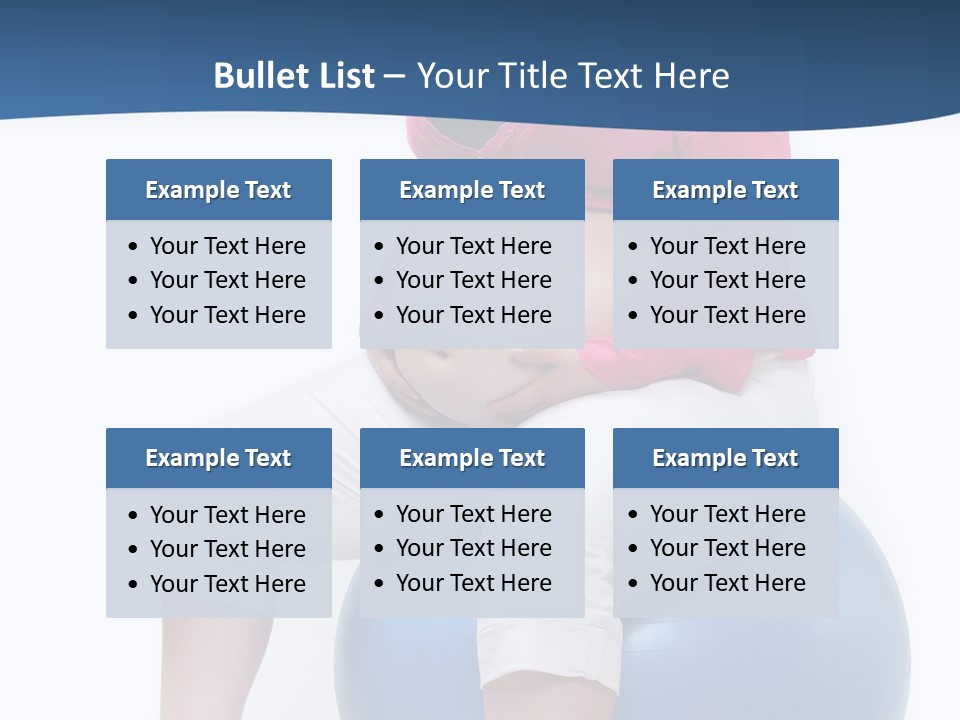 Health Care Overweight Caucasian PowerPoint Template