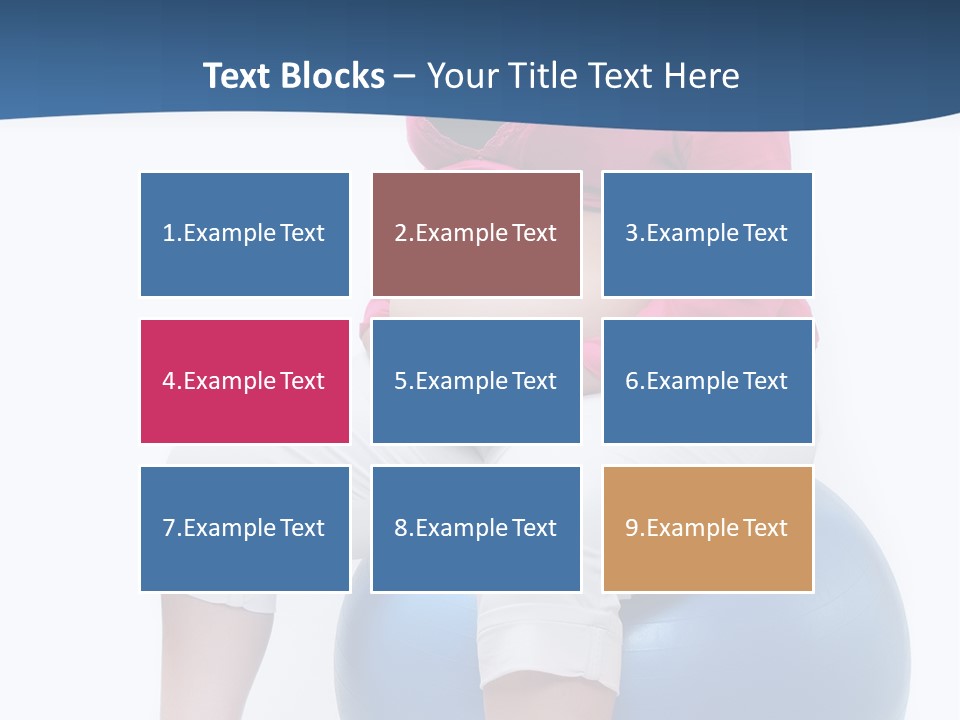 Health Care Overweight Caucasian PowerPoint Template