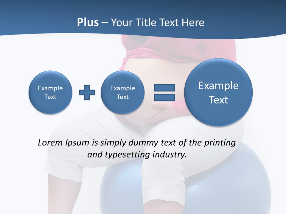 Health Care Overweight Caucasian PowerPoint Template