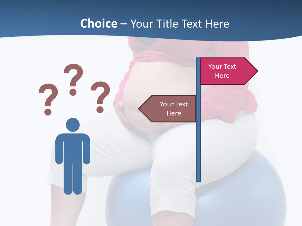 Health Care Overweight Caucasian PowerPoint Template