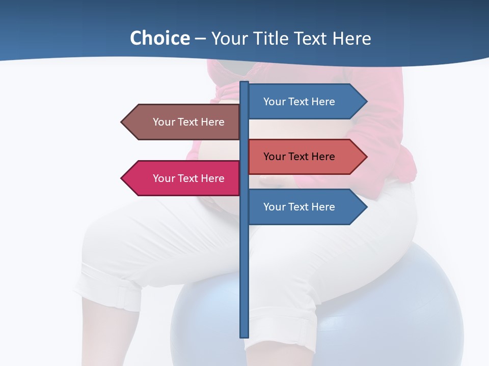 Health Care Overweight Caucasian PowerPoint Template