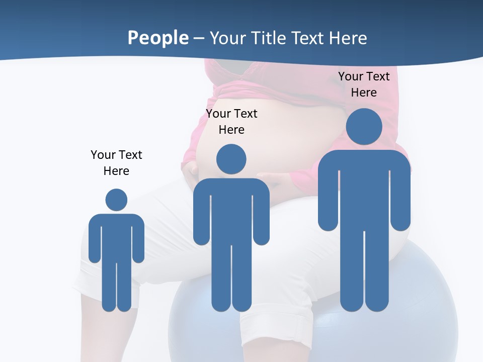 Health Care Overweight Caucasian PowerPoint Template