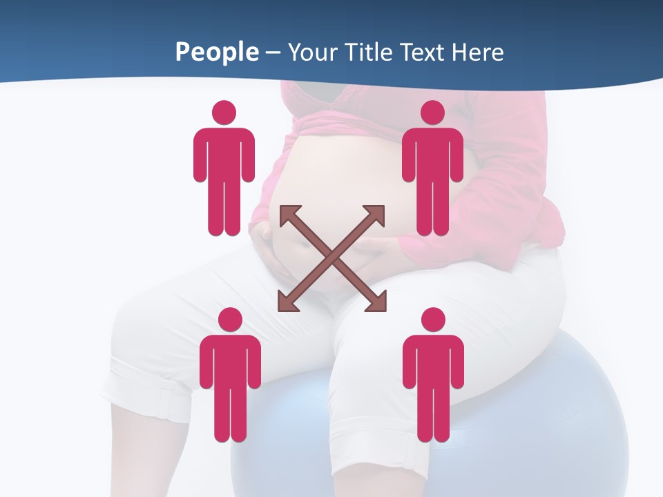 Health Care Overweight Caucasian PowerPoint Template